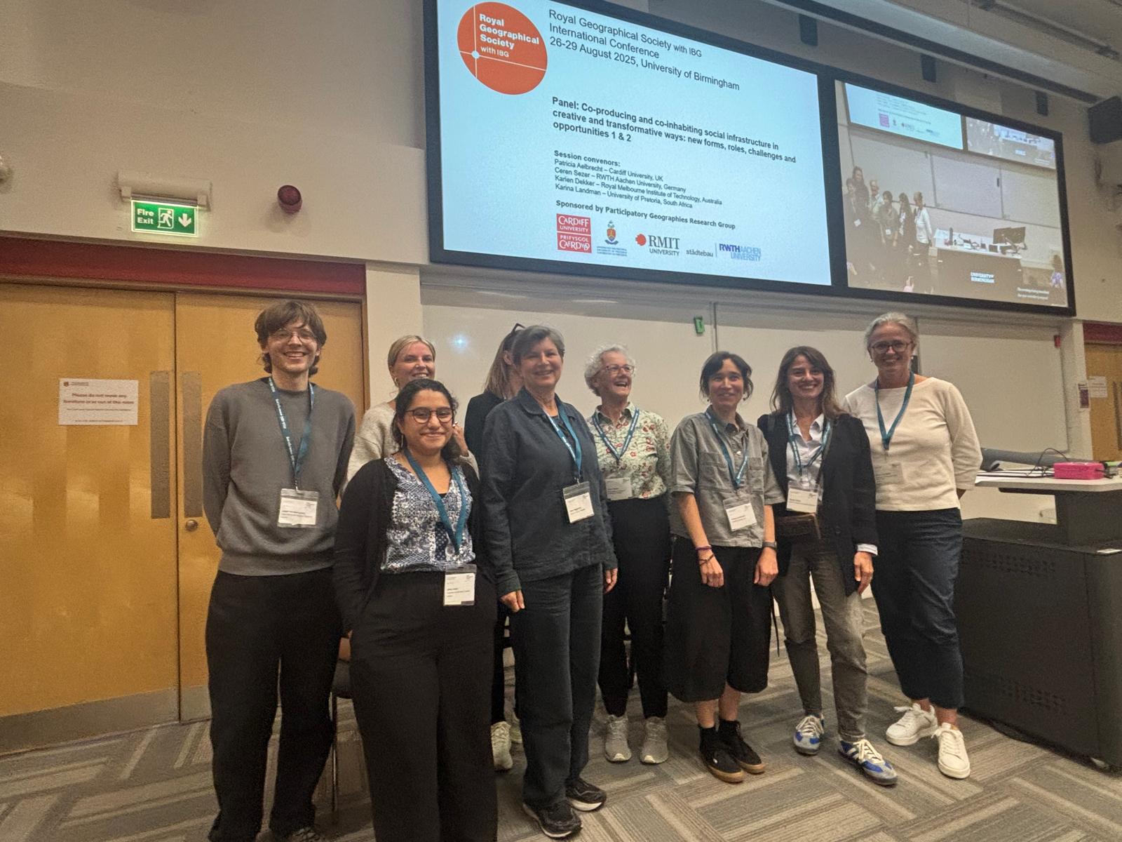 CCLab participation at the Royal Geographical Society Annual International Conference 2025