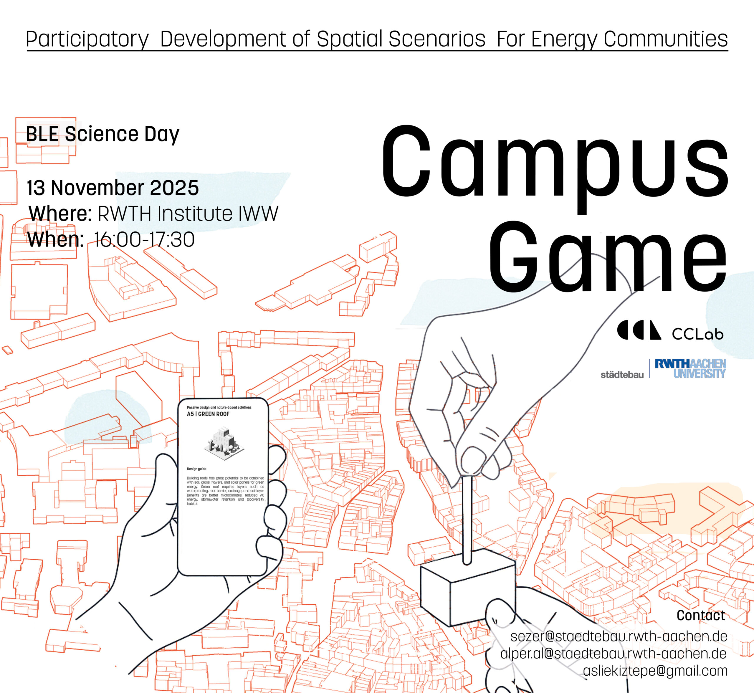 Campus Game: Participatory Development of Spatial Scenarios for Energy Communities